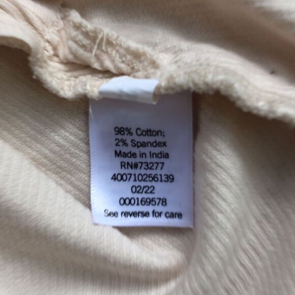 NWT NEW So Goods for Life Junior Pleated English Cream Corduroy Mini Skirt - Picture 14 of 16